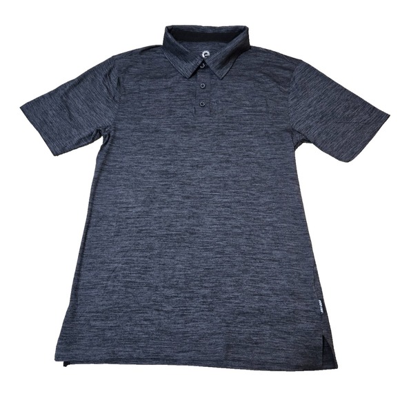 Ski-Doo Tech Polo Men's Small Charcoal Grey NWT - Picture 3 of 10